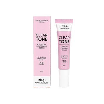 Осветлитель для бровей ZOLA x Makarevich CLEAR TONE 15 мл 00904 фото