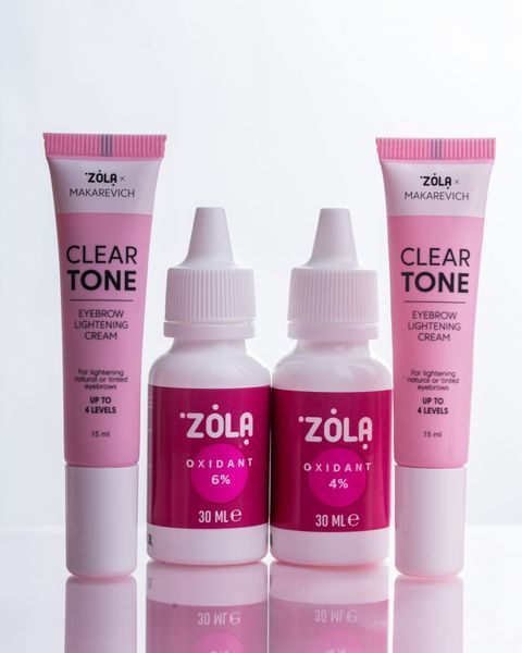 Осветлитель для бровей CLEAR TONE Zola x Makarevich 00904 фото
