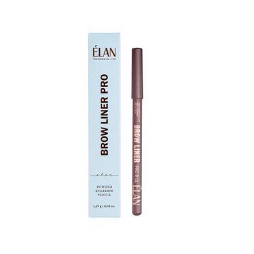 Пудровий олівець для брів ELAN Brow Liner Pro, 01 Brown (Коричневий) 00315 фото