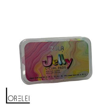 Валики для ламінування вій Zola Jelly L-Curl, набір 00004 фото