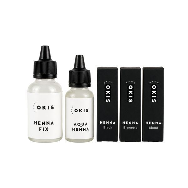 Набор хны для бровей OKIS BROW Henna Set 5 pcs 00170 фото