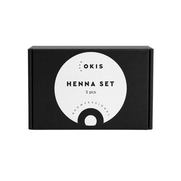 Набор хны для бровей OKIS BROW Henna Set 5 pcs 00170 фото