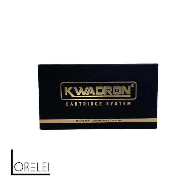 Картридж для татуажу Kwadron 35/1RLLT (коричневий) 00559 фото