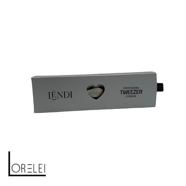Точковий пінцет для брів Lendi 00511 фото