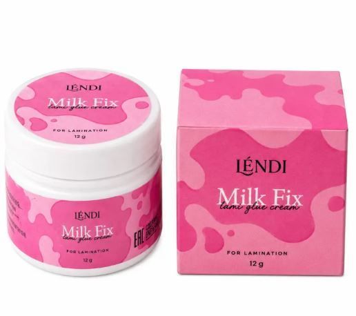 Клей для ламінування вій Lendi Milk Fix Lami Glue Cream, 12 г 000987 фото