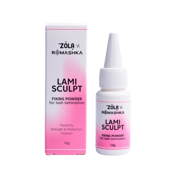 ZOLA x Romashka Фіксуюча пудра для ламінування вій LamiSculpt, 10 г 00967 фото