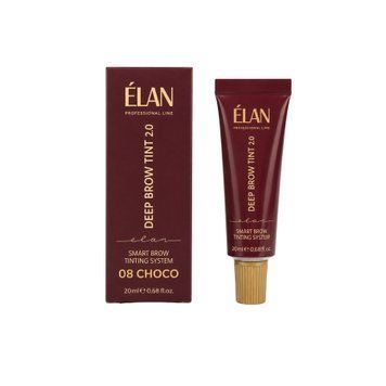 Краска для бровей ELAN Deep Brow Tint 2.0 08 CHOCO (Шоколадный), 20 мл 00259 фото