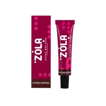 Фарба для брів ZOLA 04 Dark Brown (Темно-коричневий), 15 мл 00745 фото