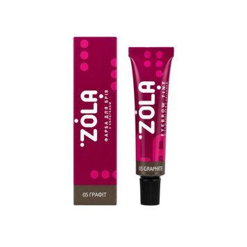 Фарба для брів ZOLA 05 Graphite (Графіт), 15 мл 00745 фото