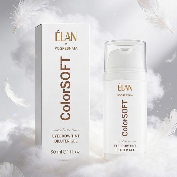 Elan ColorSOFT: гель-дилютер для фарбування брів 00887 фото
