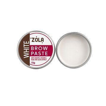 ZOLA Brow Paste White &mdash; біла паста для розмітки брів, 15 мл 00116 фото