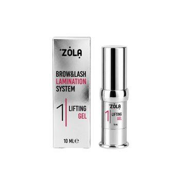 Препарат для ламинирования бровей и ресниц ZOLA Состав 1 (Lifting Gel), 10 мл 00503 фото