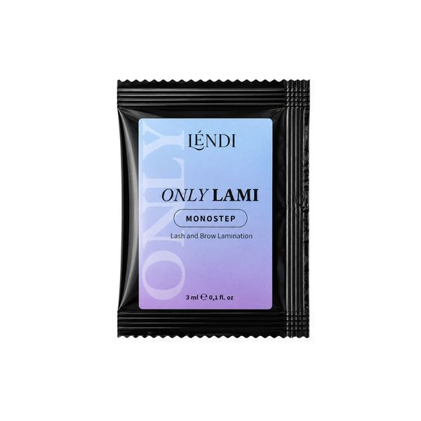 Препарат для ламинирования ресниц и бровей Lendi MonoStep Only Lami, 3 мл. 00067 фото