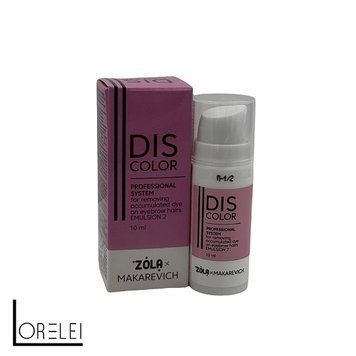 Система для удаления краски с бровей DisColor Zola x Makarevich, эмульсия 2 00624 фото