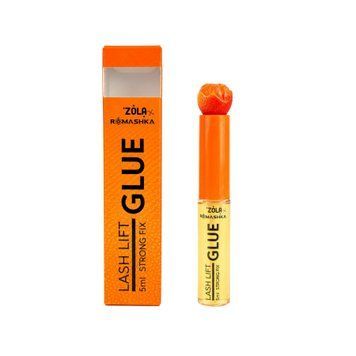 Клей для ламінування вій Orange Lash Lift Glue Strong Fix ZOLA x Romashka, 5 мл 00909 фото