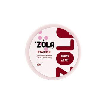 Скраб для бровей ZOLA Brow Scrub, 50 мл 00117 фото